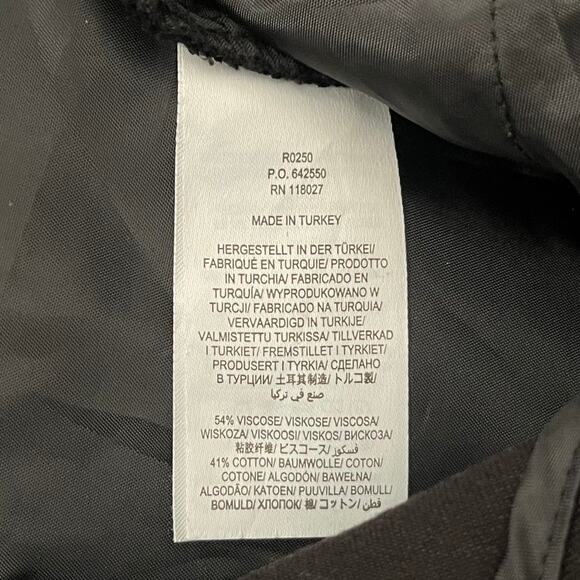 Boden Womens 14R Black Flare Leg Trousers Wide Leg Pants Retro Style - FLAWED - Picture 6 of 11